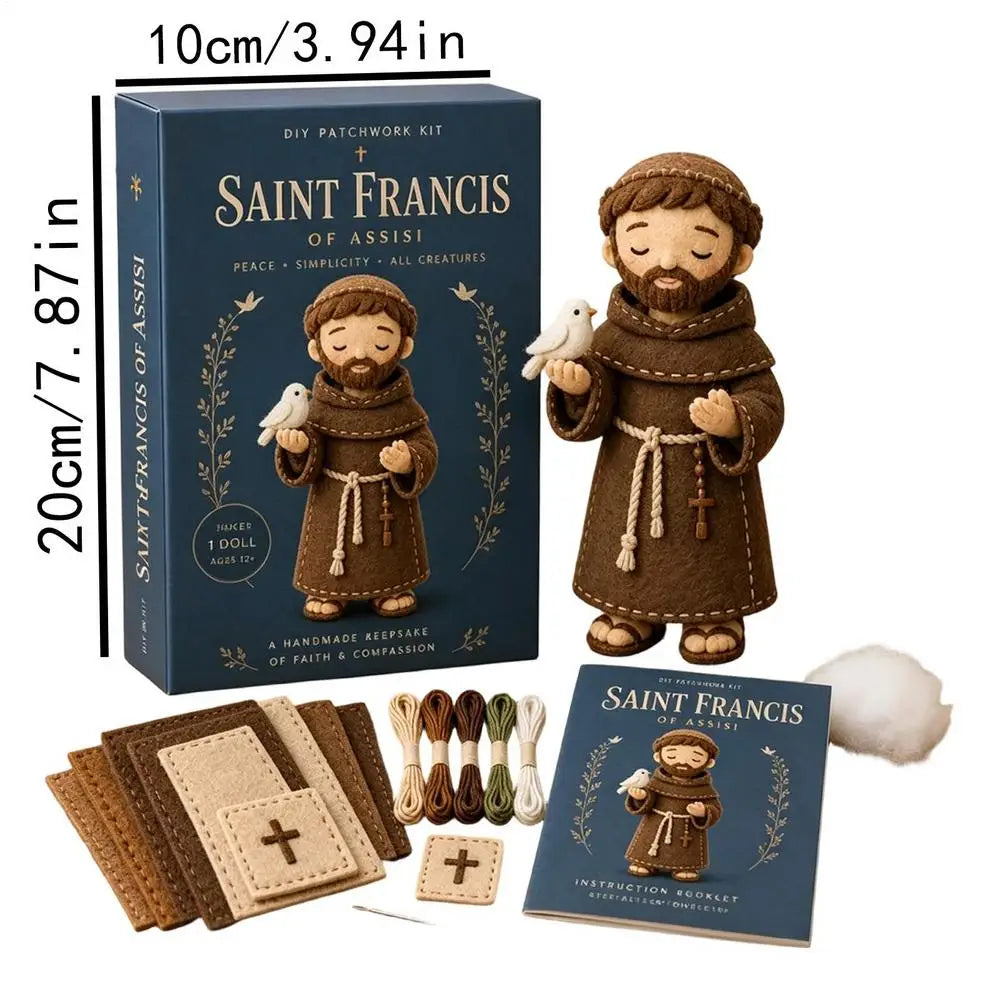 Felting Kit Religious Christian Ornament 2-Piece Faith-Filled Sewing Craft Kit For Women Men Family Home Living Room Bedroom Zpaxo B China Mainland