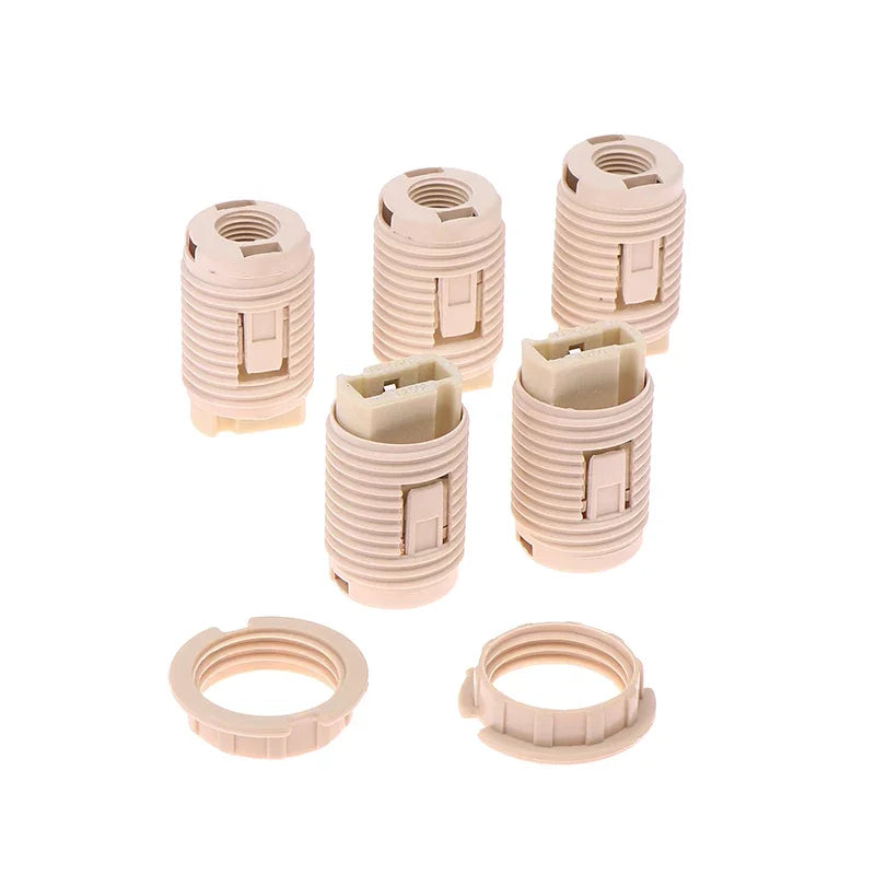 G9 Lamp Holder Ring Bases Socket Plastic Shell Ceramic M10 Bracket Zpaxo