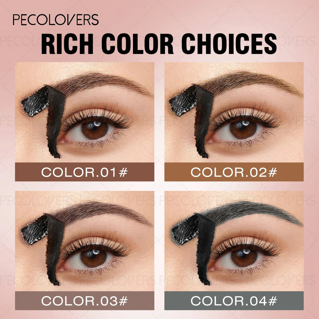 1PC Semi-Permanent Peelable Tear-Off Eyebrow Gel-Waterproof & Long Lasting, Easy to Apply ,Natural Look with Precise Application Zpaxo