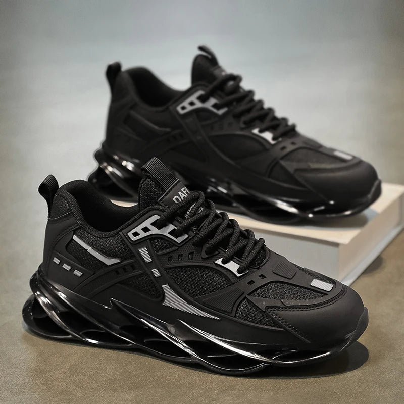 Men's Casual Sneakers Luxury Trainer Shoes Breathable Race Running