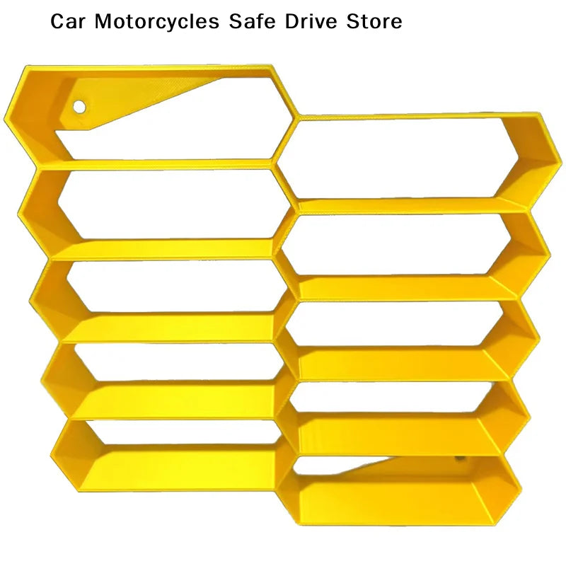 CM3D Printing Car Model Display Rack Creative 10 Grids Cars Storage