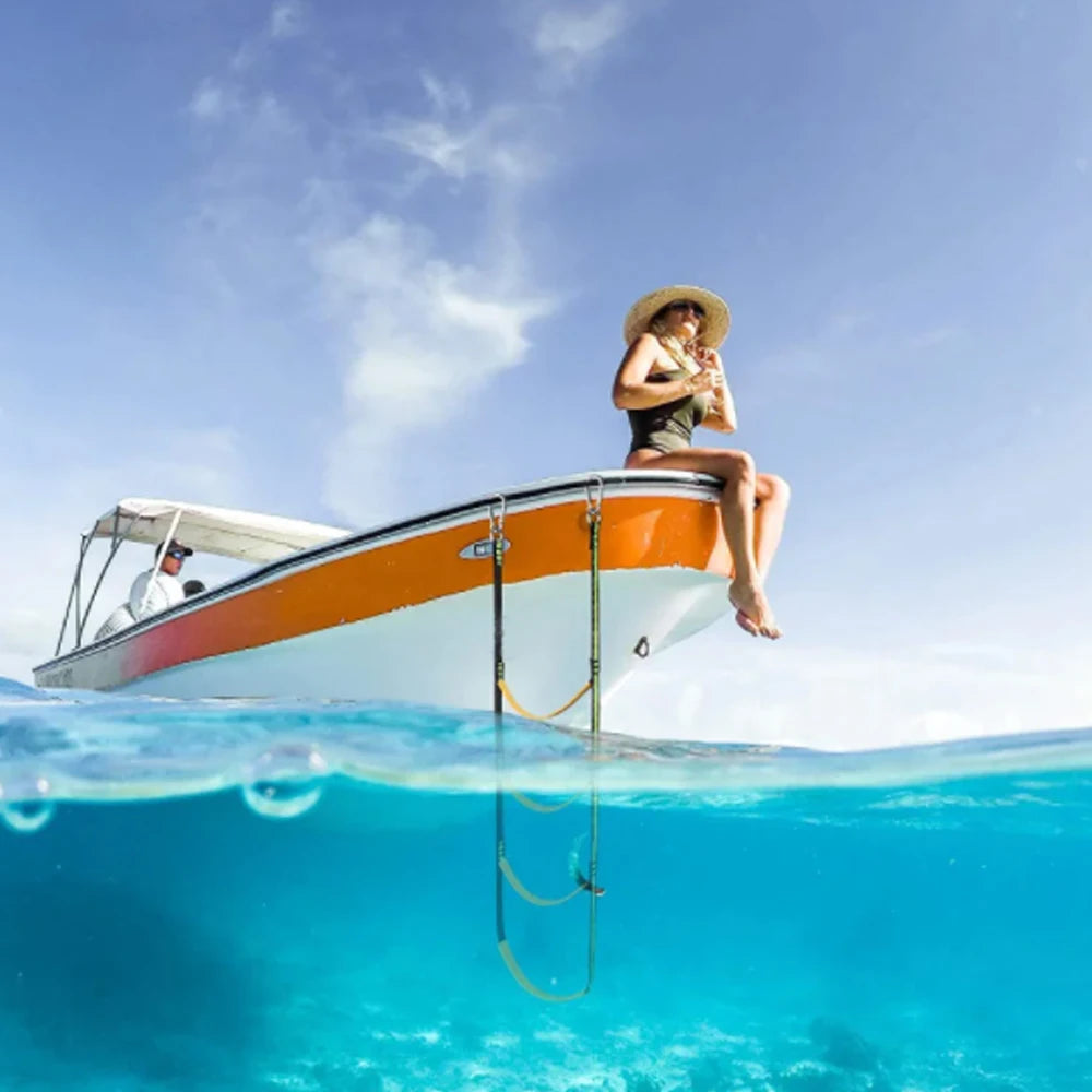 Launching Ladder Boat Folding Ladder Portable Yacht Boat Side Hanging Ladder 3/4/5 Step Boat Rope Ladder Boarding Soft Ladder Zpaxo