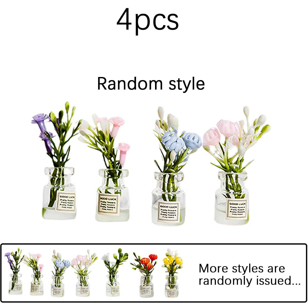 Glow in Dark 3D Mini Vase Fridge Magnets – Plant Pot Decor