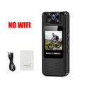 4K WiFi Mini Camera Ultra HD Portable Digital Video Recorder with Infrared Night Vision for Police BodyCam Sports DV And Riding Zpaxo NO WIFI Without TF Card