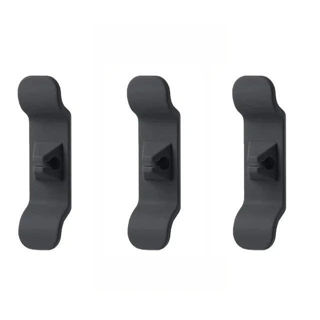 Cord Organizer Cable Management Clip Storage Holder Keeper Wrapper Zpaxo 3PCS Black