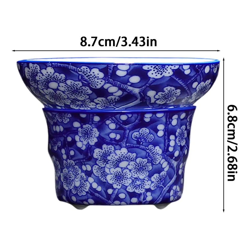 Tea Infuser Strainer Umbrella Shape Ceramic Brewing Tool Home Office