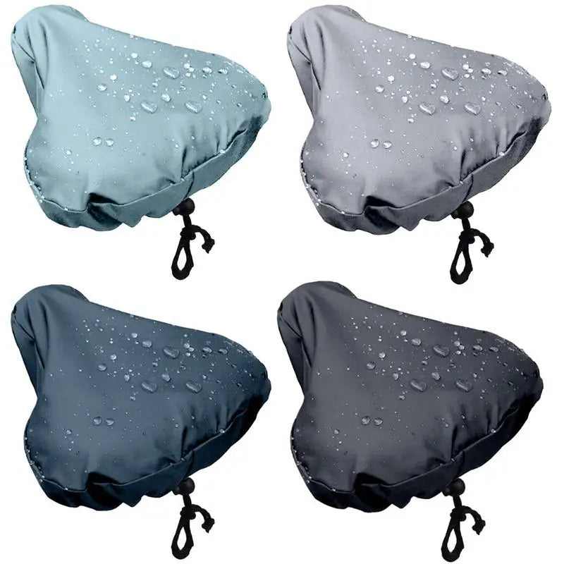 Bicycle Saddle Seat Rain Cover Oxford Cloth Dust-proof Cushion