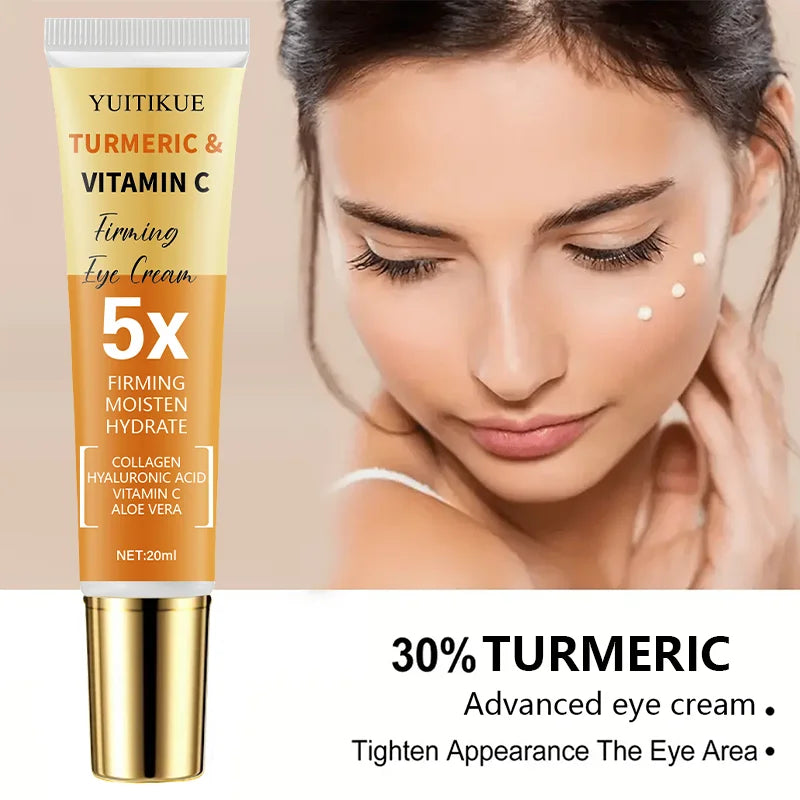 Turmeric Vitamin C Eye Cream | Firming, Dark Circles & Hydration Eye Cream Zpaxo