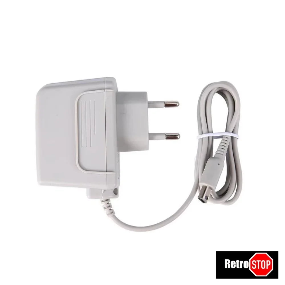 EU Plug Games Charger Nintendo 3DS 2DS NDSi Charging Cable Adapter