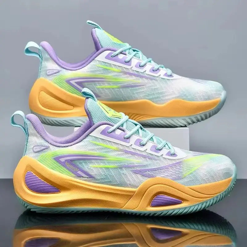 Men's Basketball Shoes Breathable Cushioning Non-slip Wearable Runing