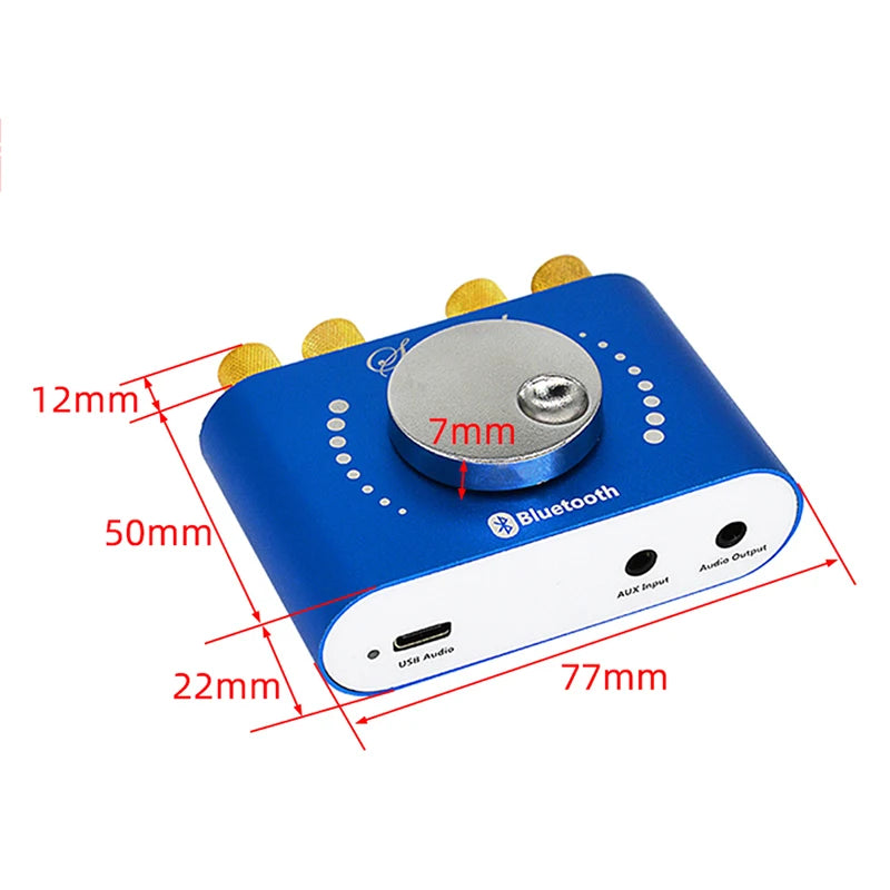 Nobsound Mini Bluetooth 5.0 TPA3116 40W Stereo Amplifier