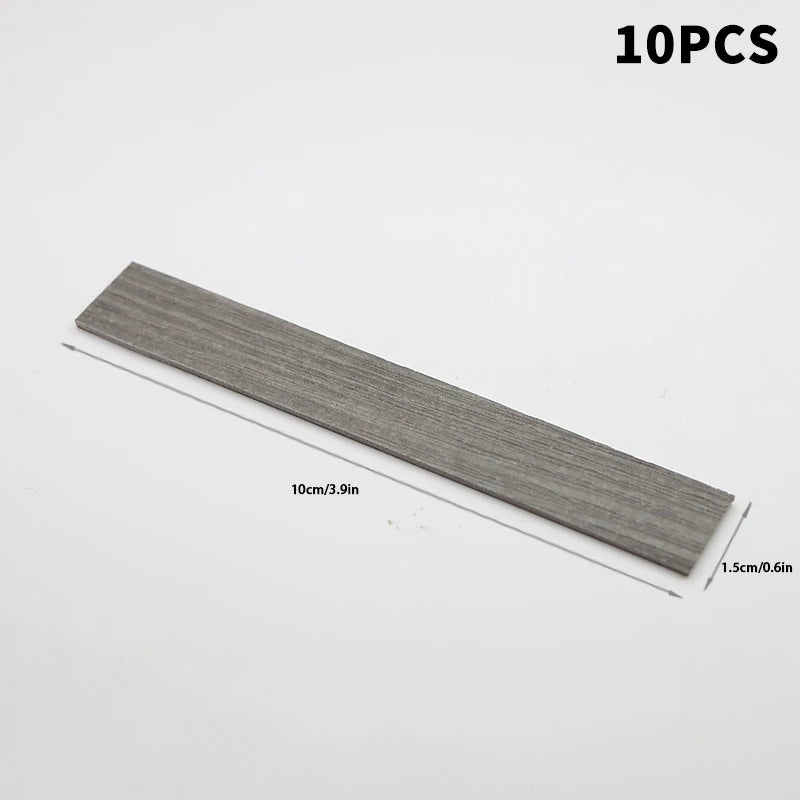 1 12 Scale Dollhouses Furniture Floor Boards Tiles Pvc Self-adhesive Zpaxo Grey Walnut Color