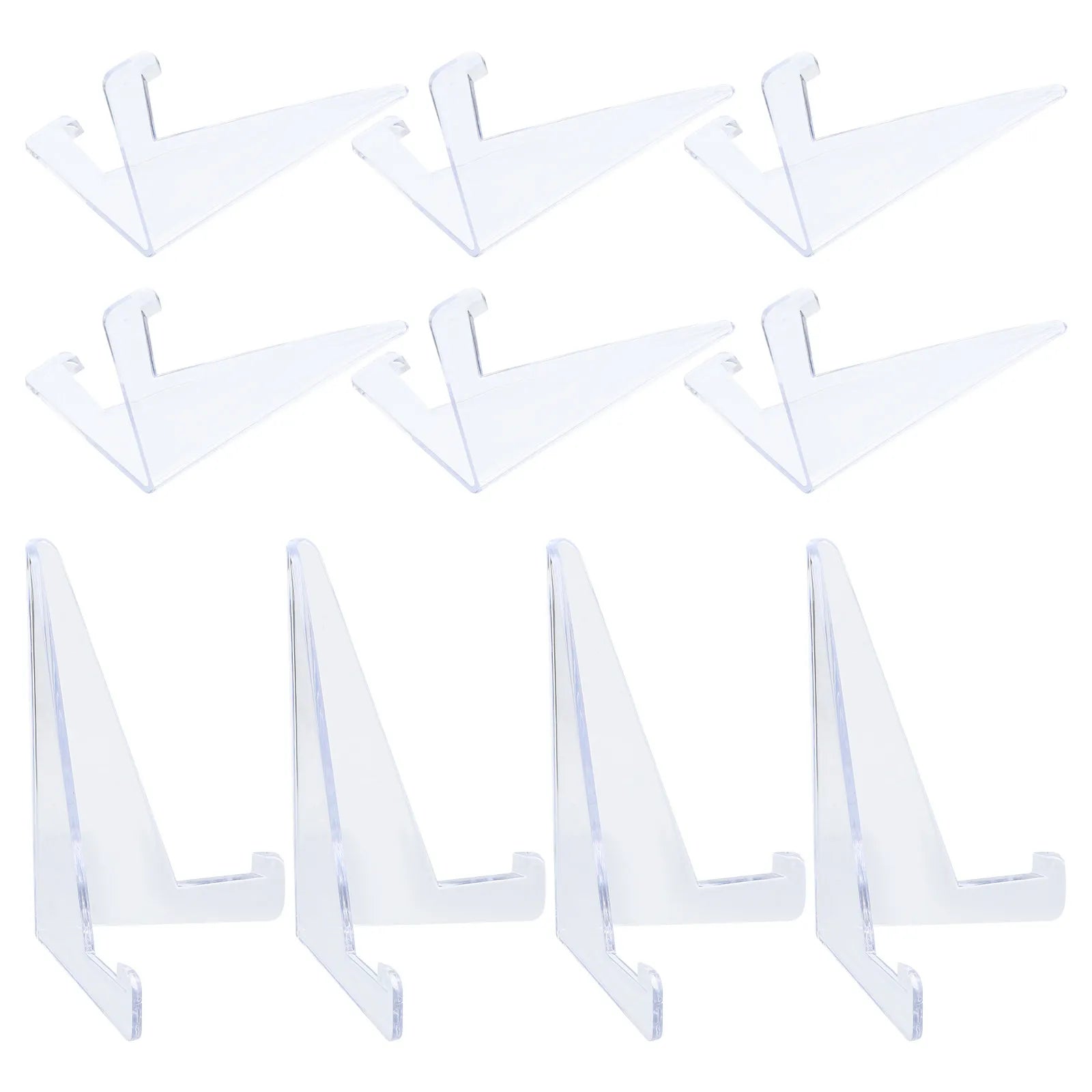 Premium Acrylic Card Display Easel Stand Transparent Decorative