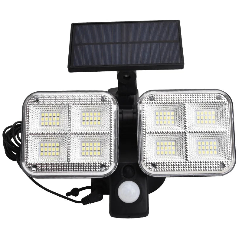 Solar Street Light Motion Detector Waterproof Outside LED Sensor Zpaxo