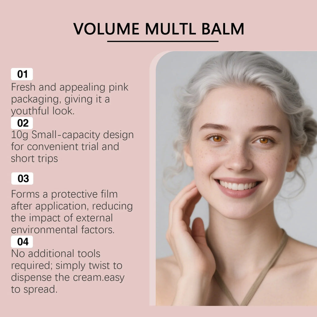 Collagen PDRN Multi Balm Stick – Hydrate, Firm & Brighten Skin Face Balm Stick Zpaxo