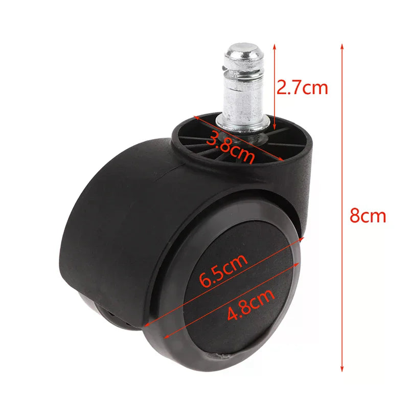 Casters Furniture Hardware Universal Swivel Caster Wheels Replacement Zpaxo