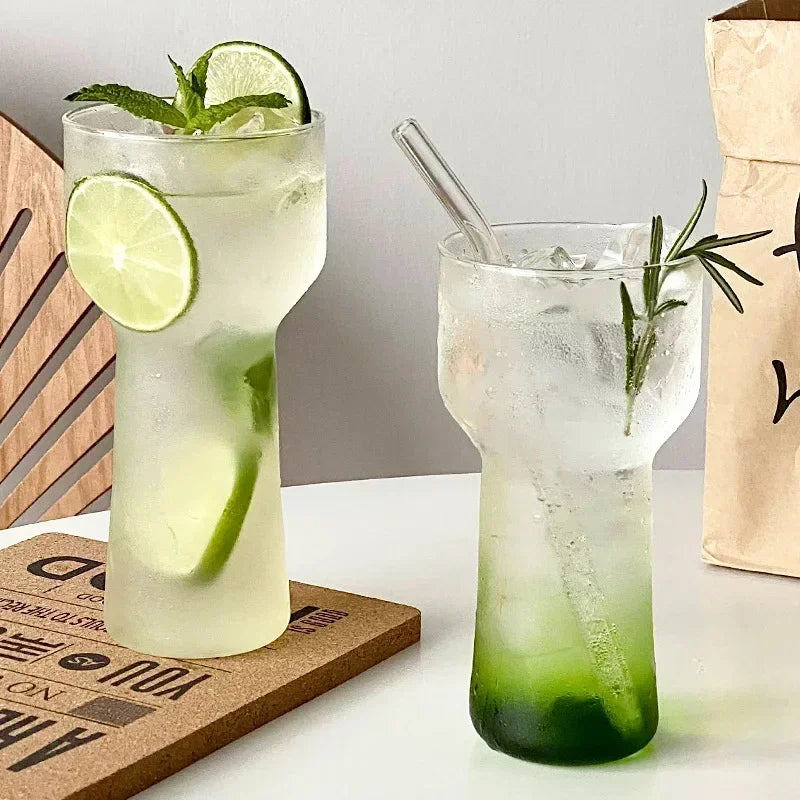 Hot High Borosilicate Transparent High-temperature Resistant Torch Cup, Coffee Cup, Bubble Water Glass, Cold Beverage Glass Cup Zpaxo