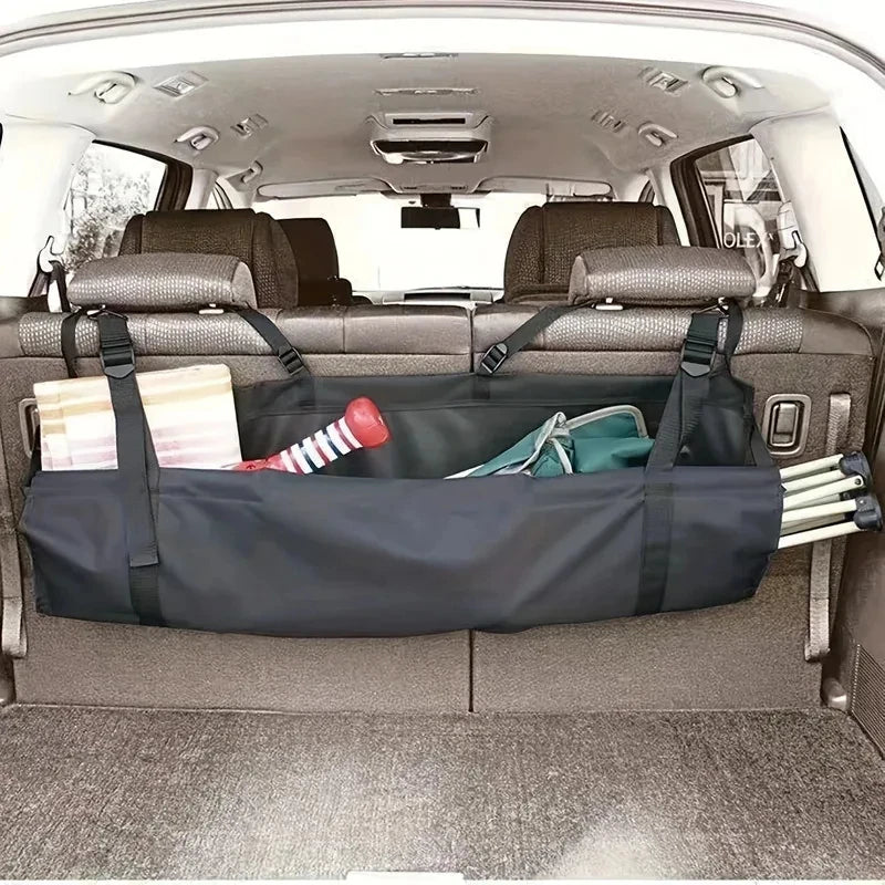 Capacity Car Trunk Organizer Oxford Backseat Storage Bag Net