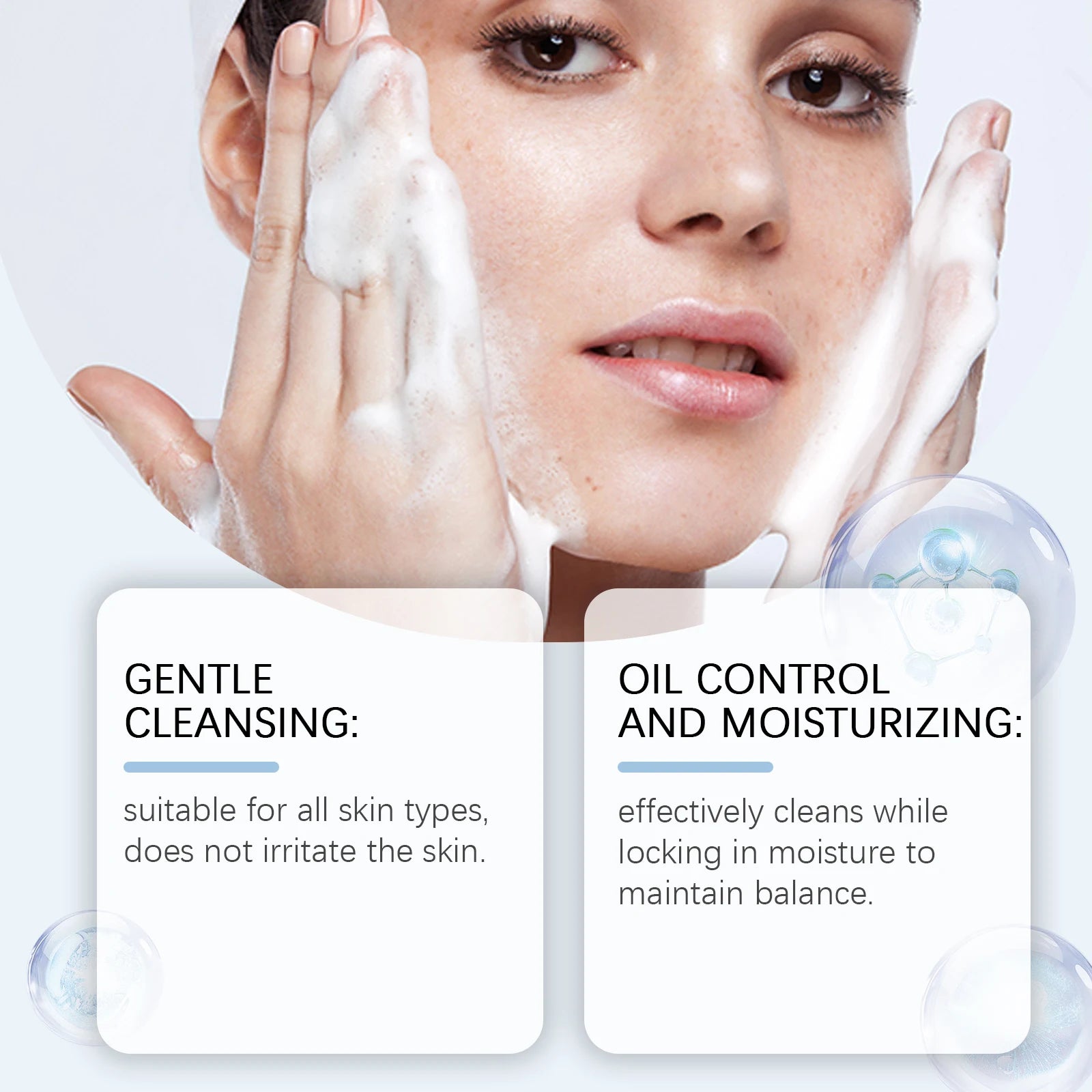 Eelhoe Amino Acid Face Cleanser – Oil Control & Acne Care Amino Acid Cleanser Zpaxo
