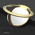 Metal Mobile Phone Finger Ring Stand Universal 360 Degree Rotation Zpaxo Gold