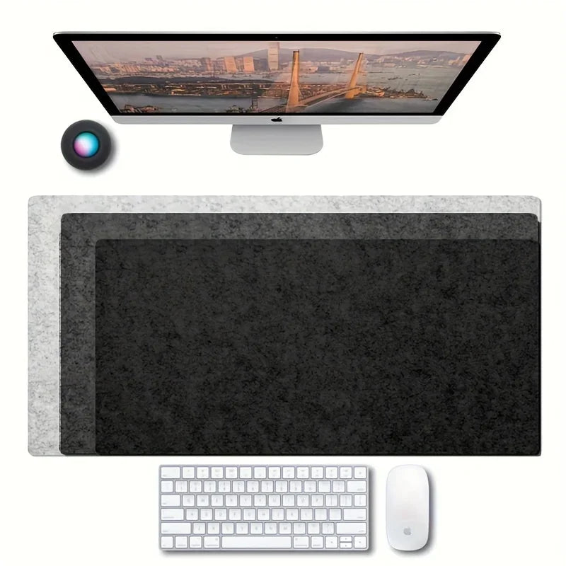 Large Gaming Mouse Pad Non-slip Wool Felt Mousepad Office Desk Mat Zpaxo