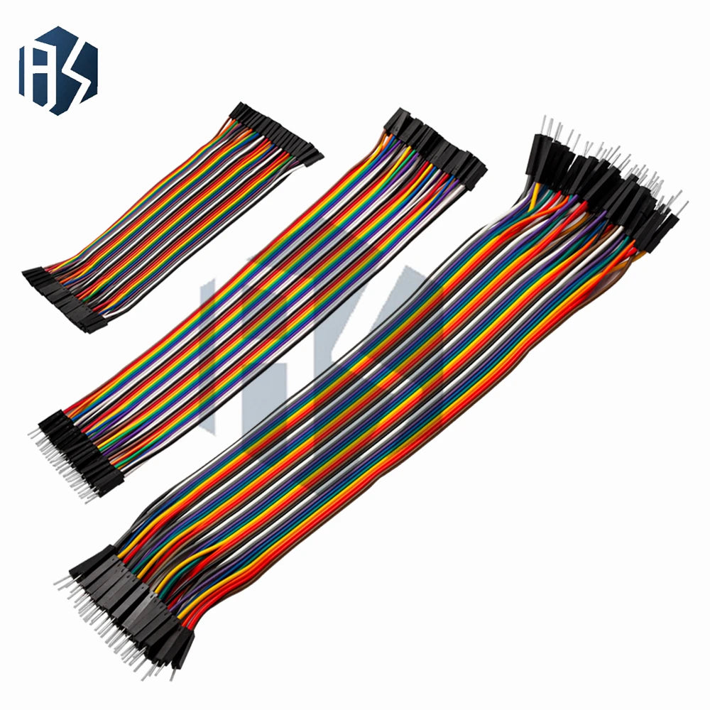 Dupont Jumper Wires Assortment 10- Male-male Male-female Zpaxo