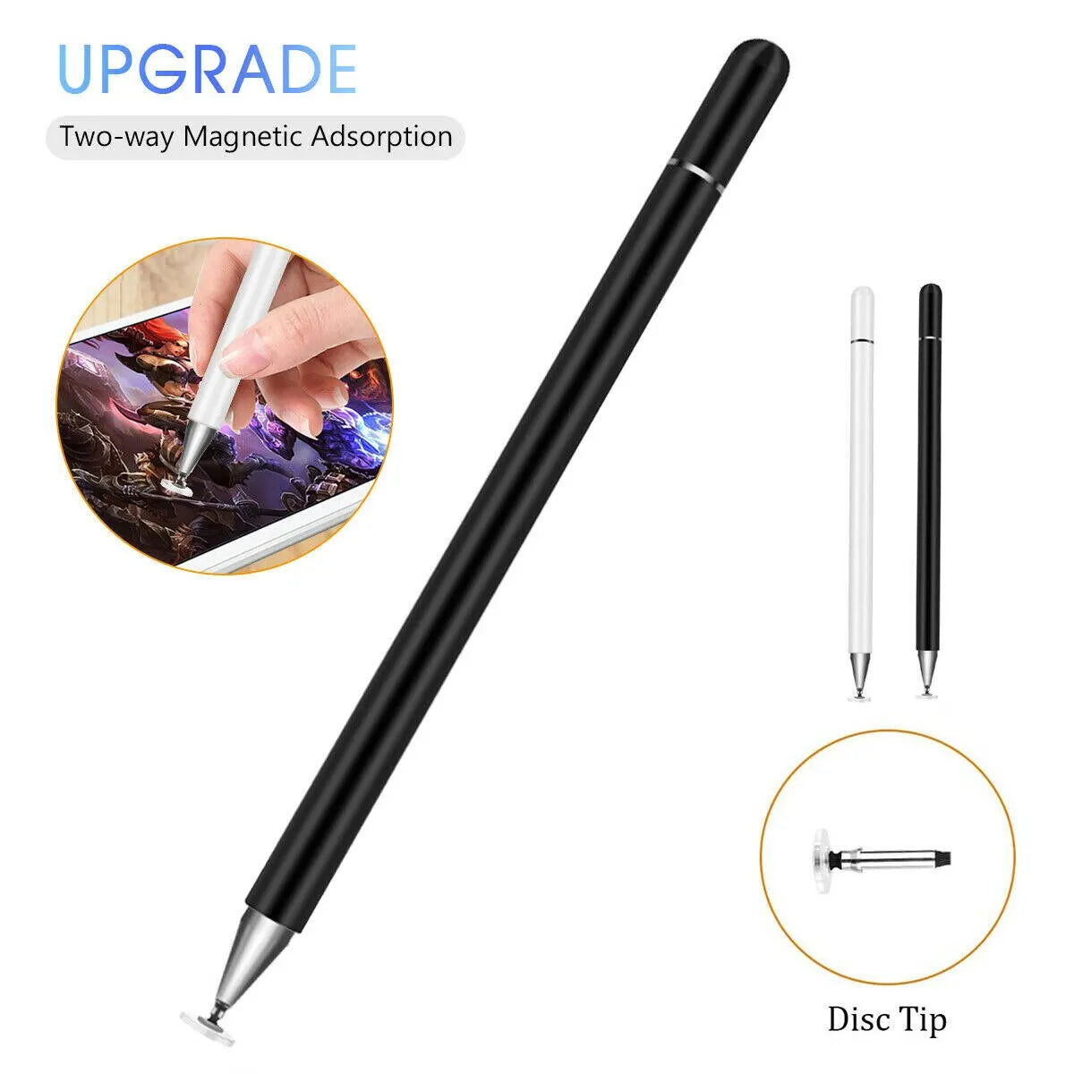 2in1 Stylus Pen Universal Drawing Tablet Capacitive Screen Touch Zpaxo