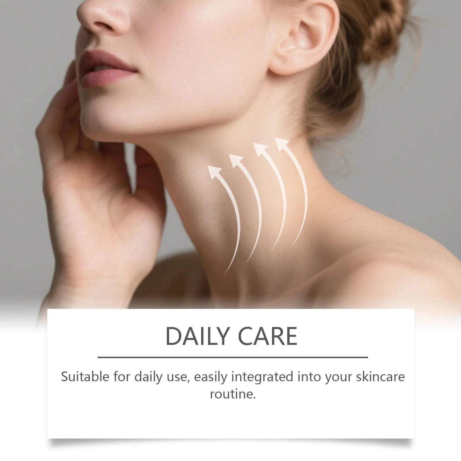 Neck Roller Care Cream Massager Firming Smoothing Moisturizer Gentle Nourishing Long Lasting Hydration Body Care 100g Zpaxo