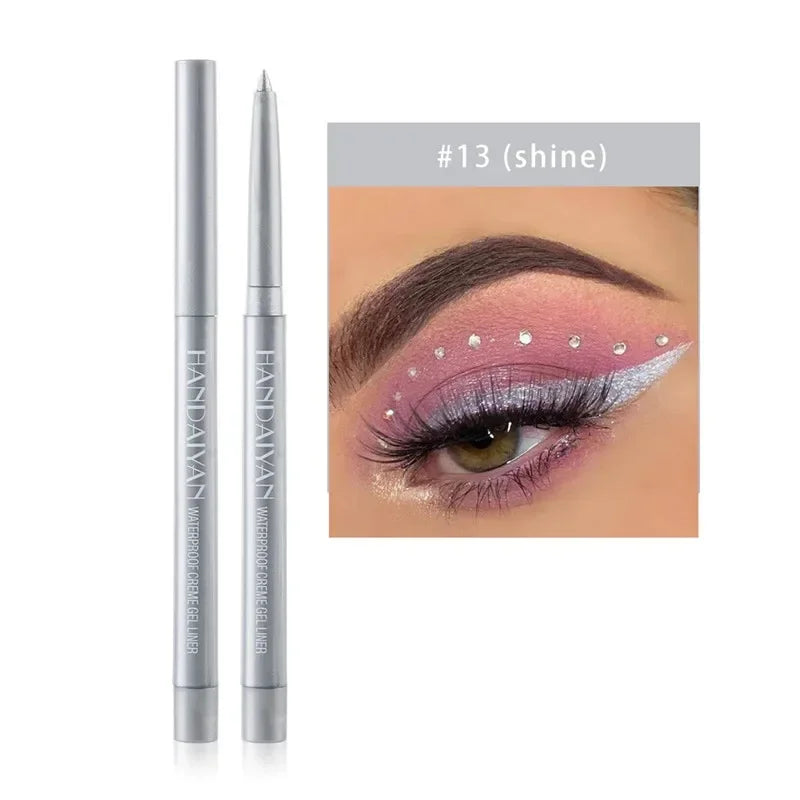 Matte Colorful Eye Liner Pen 20 Colors Eyeliner Gel Pencils Long Zpaxo 13