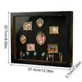 Mini Museum Picture Frame Tiny Display Box Deep Relief Figurines DIY