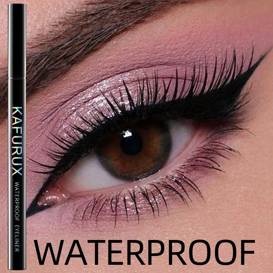 Black Quick-dry Eyeliner Pencil Eye Makeup Long Lasting Smooth Matte