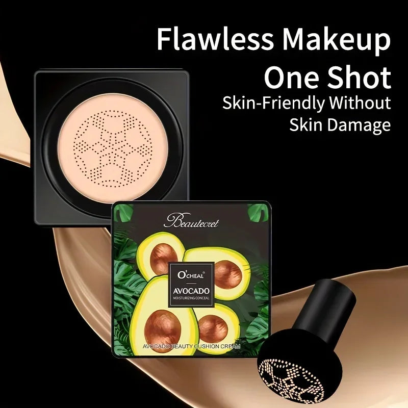 Avocado Mushroom Head Air Cushion CC Cream Moisturizing Long Lasting