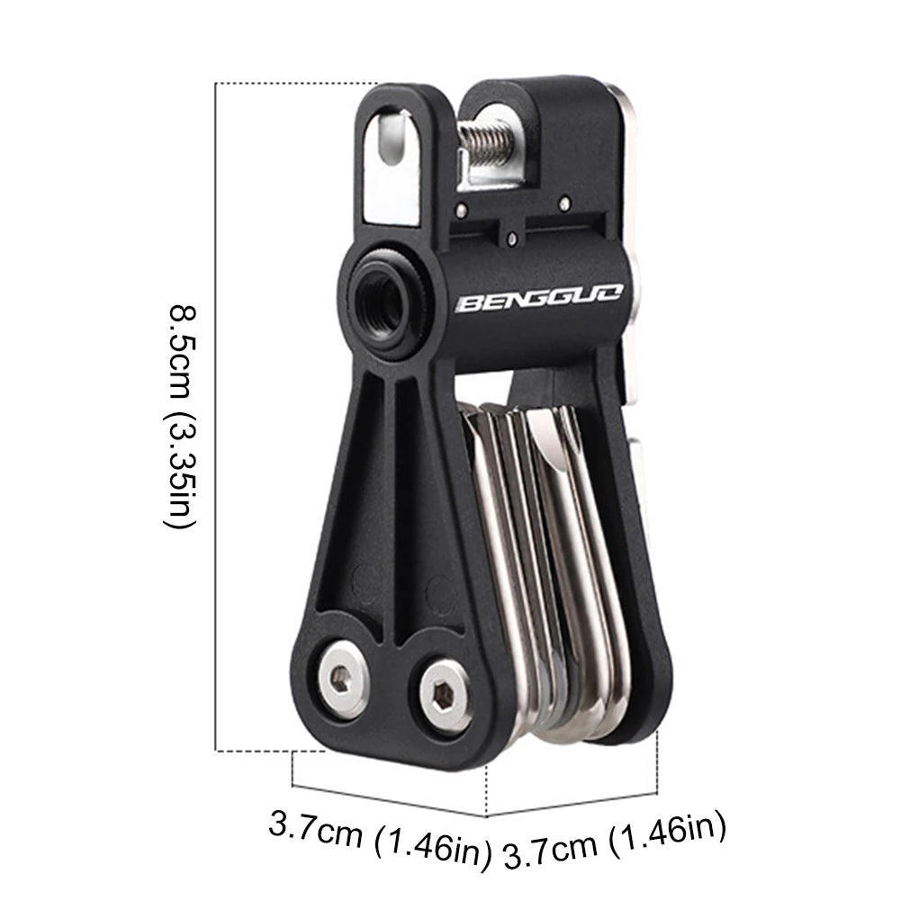 18-in-1 Bicycle Multi-function Tool Screwdriver Wrench Chain Cutter