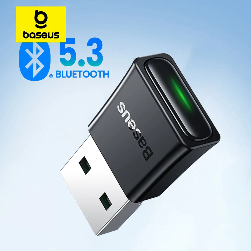 Baseus USB Bluetooth 5 3 Adapter Transmitter Receiver Dongle Wireless