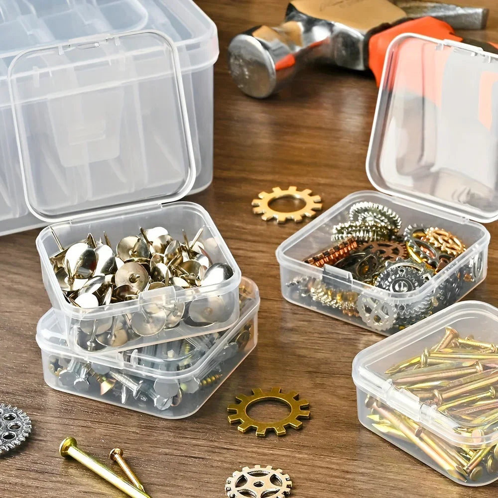 Jewelry Storage Boxes Set 4/12/15/30 Grids Multifunctional Storage Box DIY Craft Accessories Craft Storage Bead Organizer Box Zpaxo