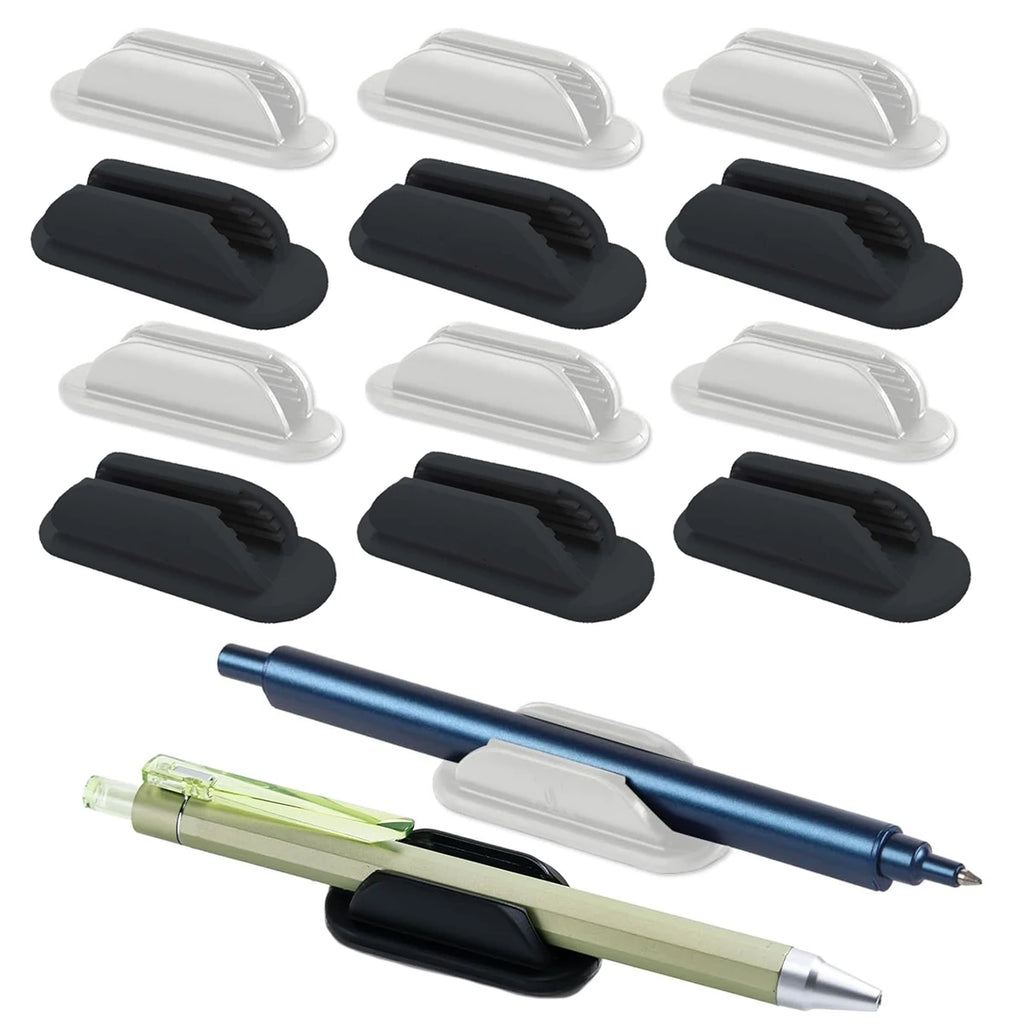 Adhesive Silicone Pen Holder – No-Drill Desk & Wall Organizer