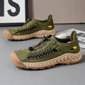 Summer Men Sandals Leather Mens Casual Shoes Outdoor Beach Roman Zpaxo 1983 44