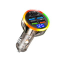 Dual USB Output Mobile Phone Car Charger C Fast Charging 6 Ports Zpaxo Black