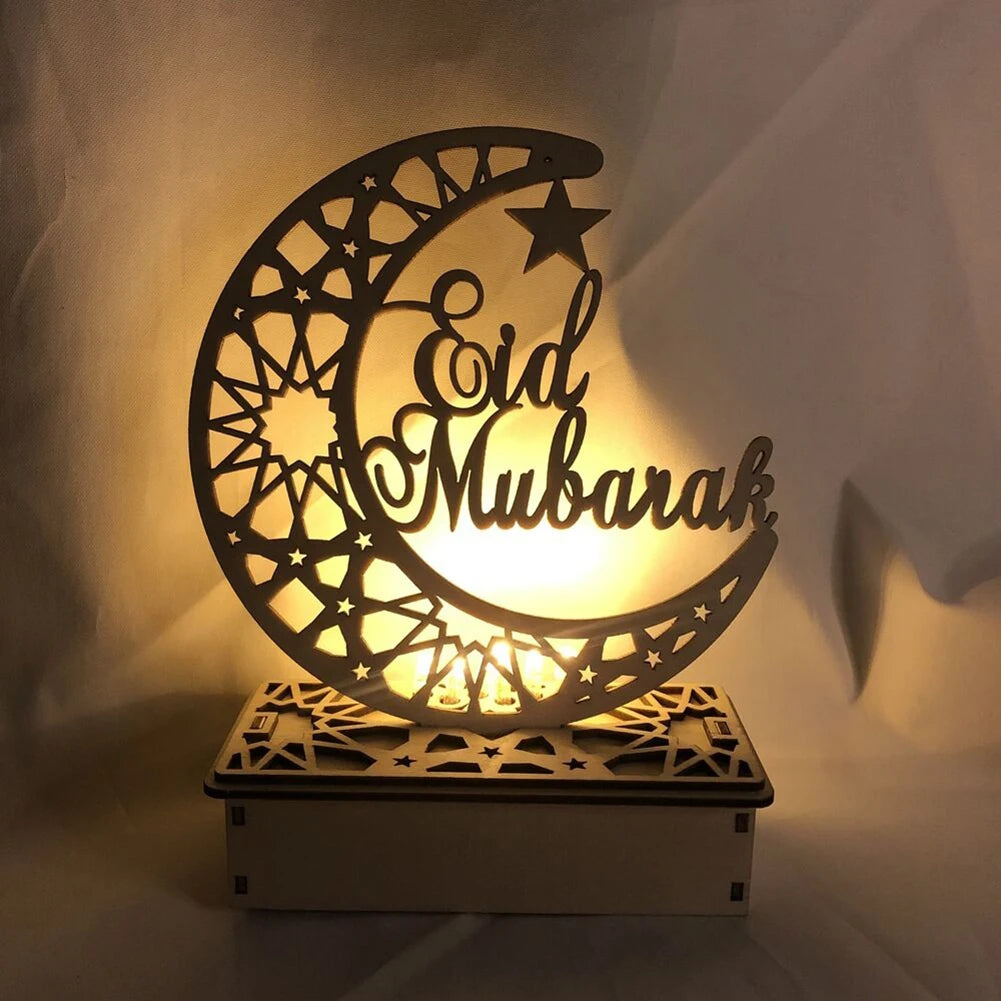Ramadan Desk Lamp Led Moon Decoration Home Metal Kareem Light Eid Zpaxo Ramadan Lights F