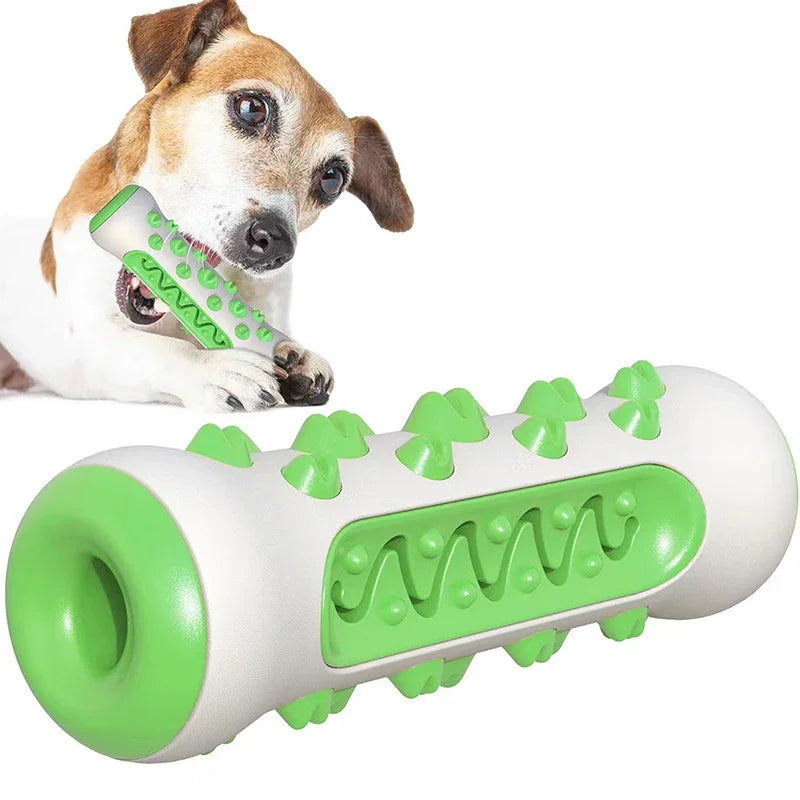 Rubber Dog Molar Toothbrush Toys Chew Cleaning Teeth Safe Puppy Dental Care Soft Pet Cleaning Toy Supplies Pet Accessories 1PC Zpaxo 6