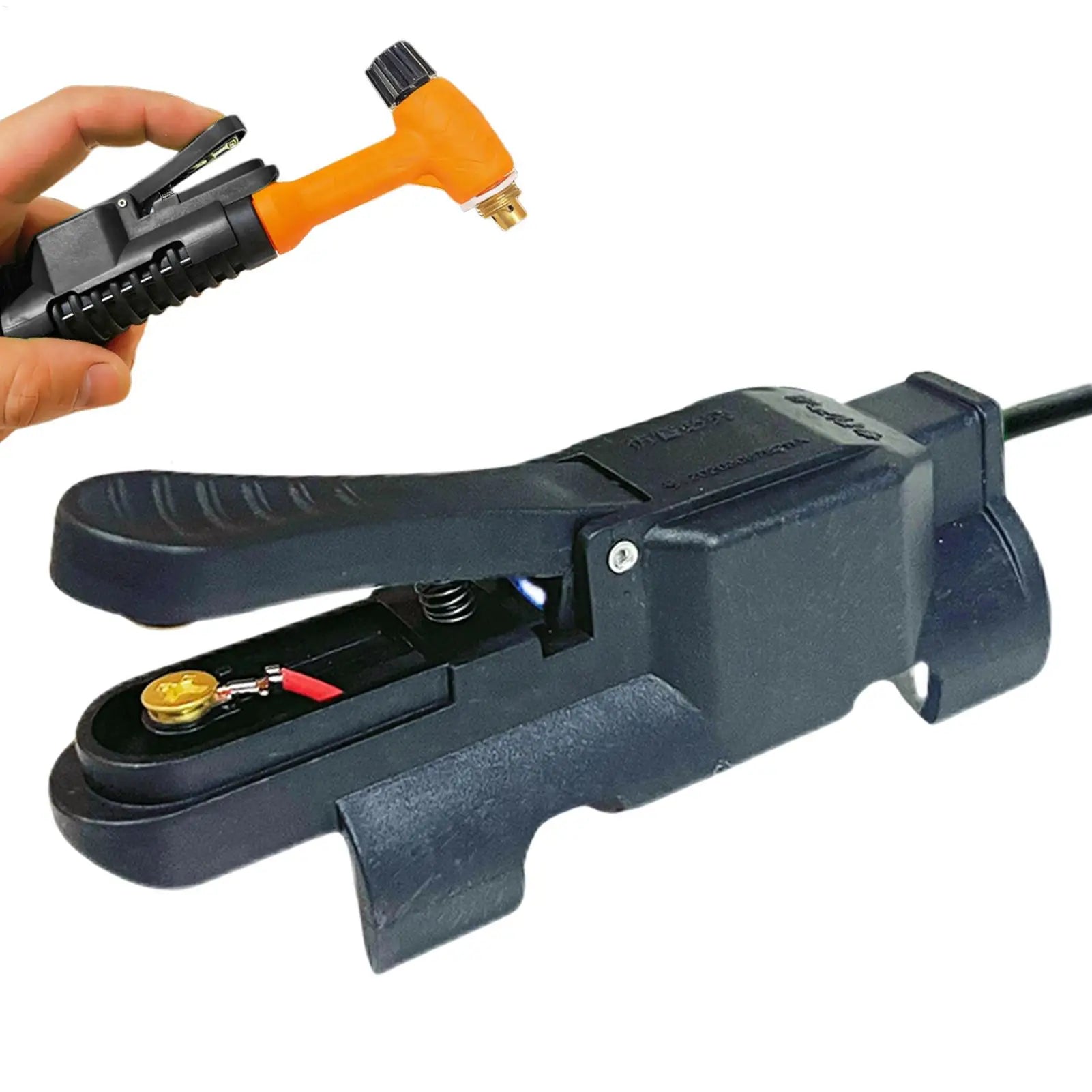 Welding Touch Button Ergonomic Anti-slip Precise Quick Release Off
