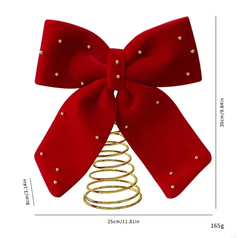 Sustainable Metallic Bowknot Ornament Creative Homes Decorating