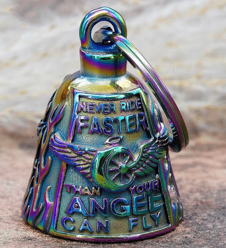 Motorcycle Angel Wing Guardian Bell & Hanger – Rider Charm