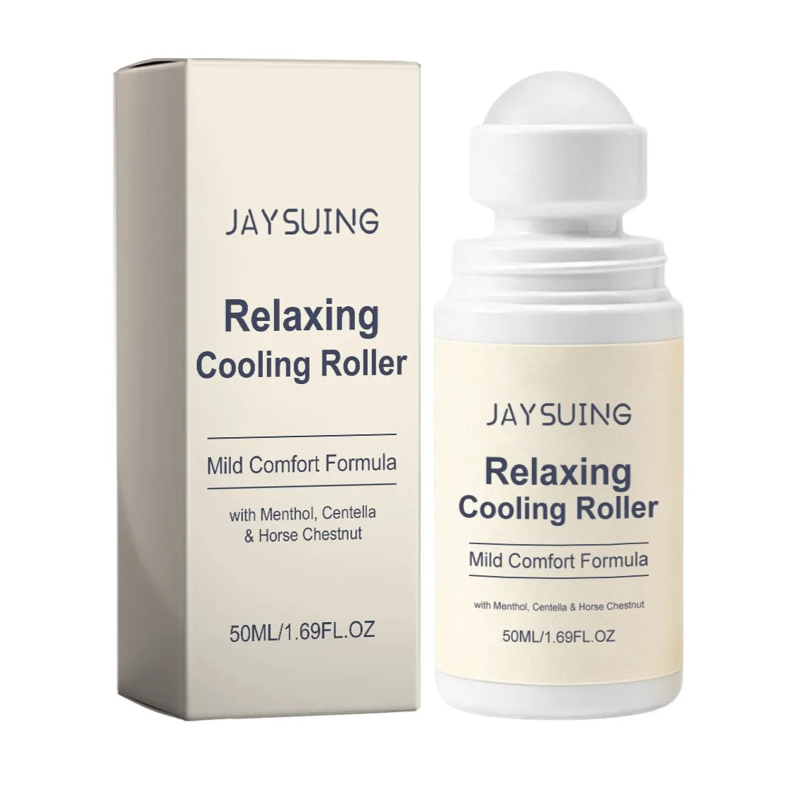 Centella Asiatica Cooling Roll-On Serum | Calm & Depuff Skin Cooling Skin Serum Roller Zpaxo 50ml Boxed