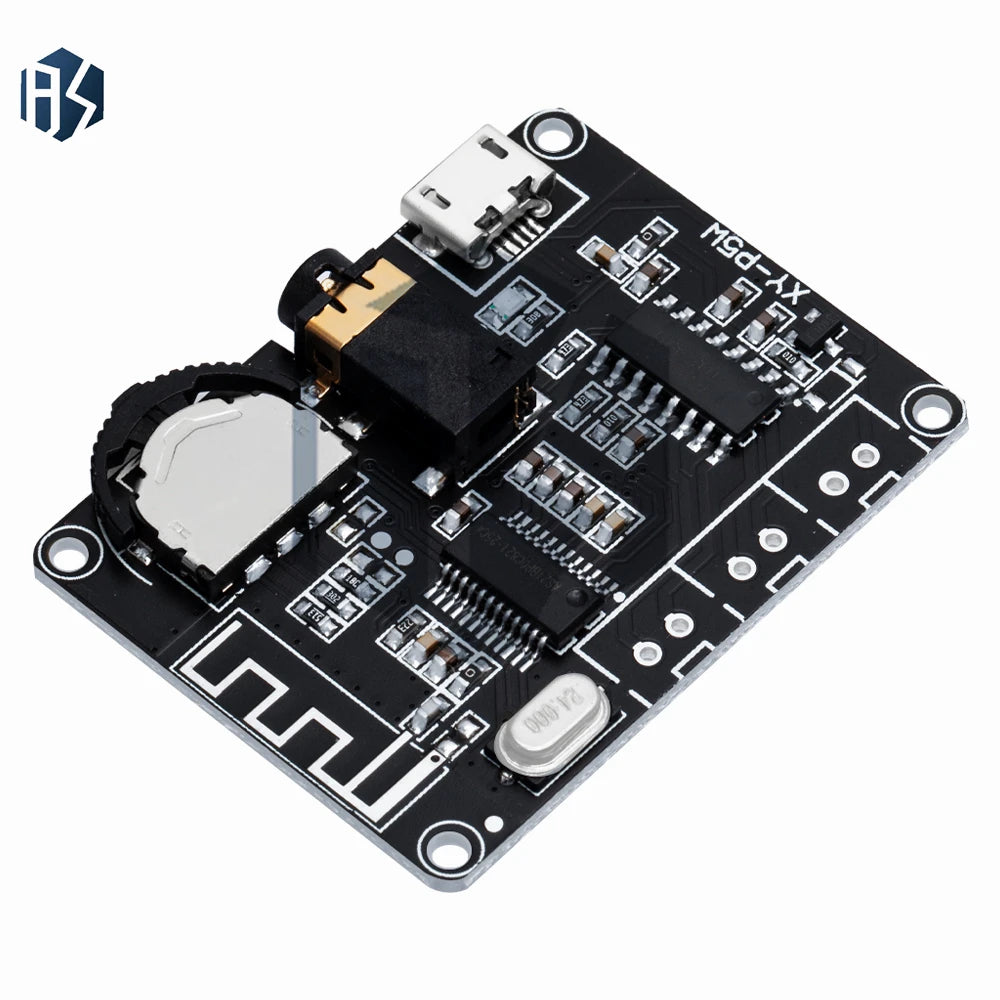 5W+5W PAM8406 Bluetooth 5.0 DC3.7-5V stereo audio power amplifier module XY-P5W for Arduino diy kit Zpaxo
