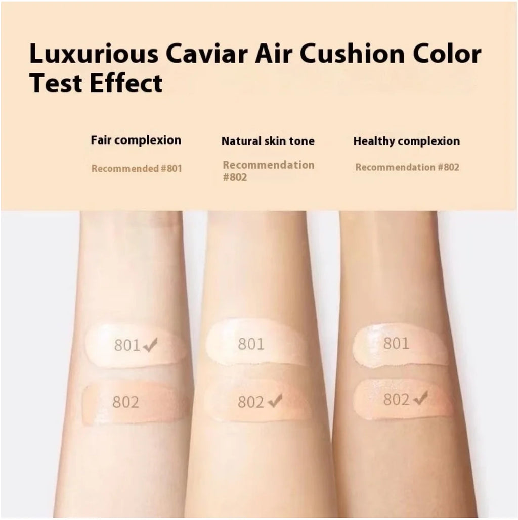 MAOGEPING Luxurious Caviar Cushion Flawless Light Thin Fit Concealer Zpaxo