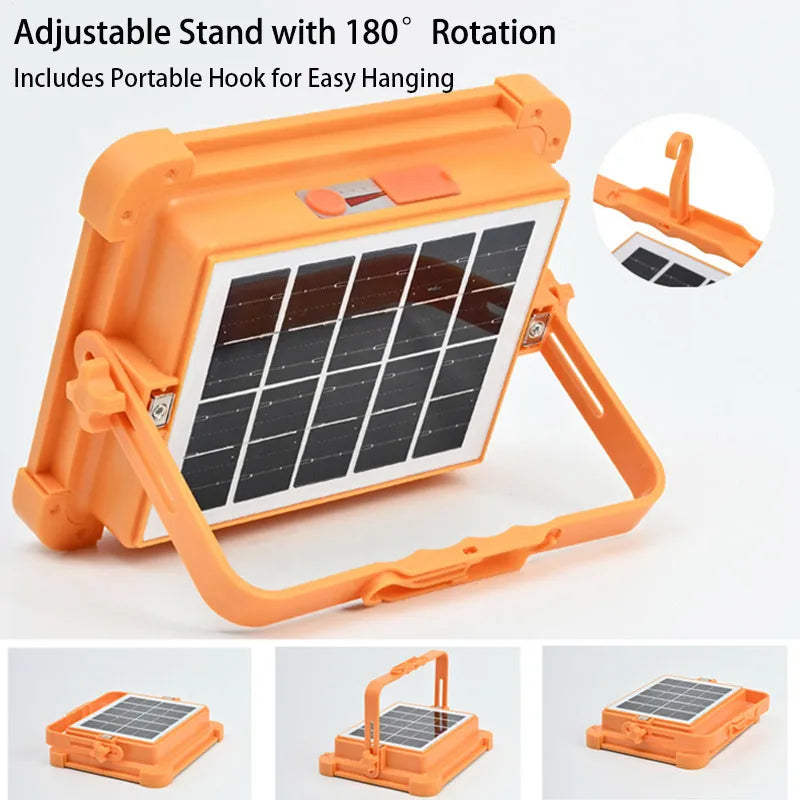 Solar LED Camping Lantern 20000mAh Power Bank – ESMARTER D18