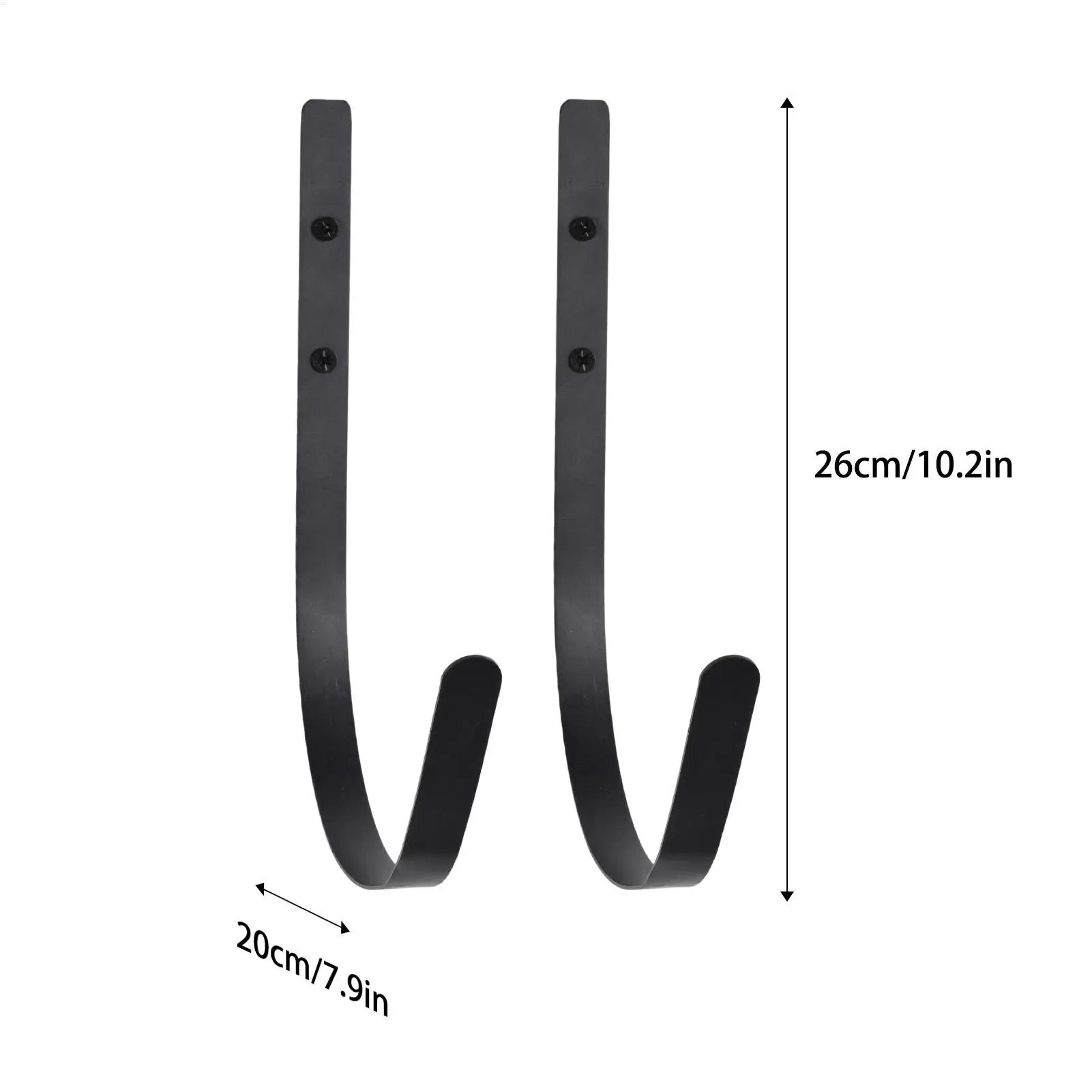 Yoga Mat Hanger Workout Equipment Hook Curved Design Storage Rack