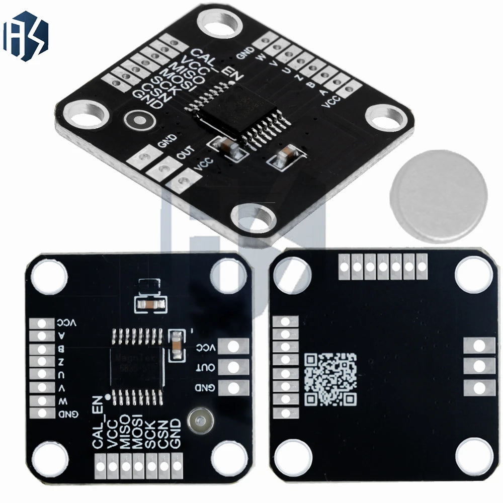 MT6835 21-Bit Magnetic Encoder PWM SPI Brushless Motor Compatible Zpaxo