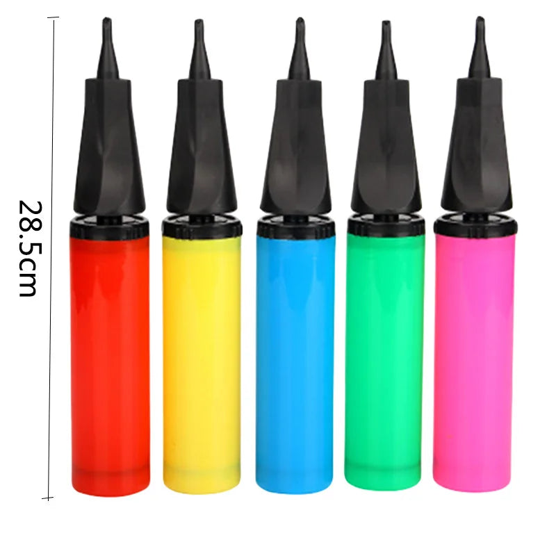 Balloon Pump Accessories Portable Inflator Random Hand Push Air